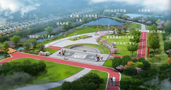 這里的CORS測量標(biāo)志建成！